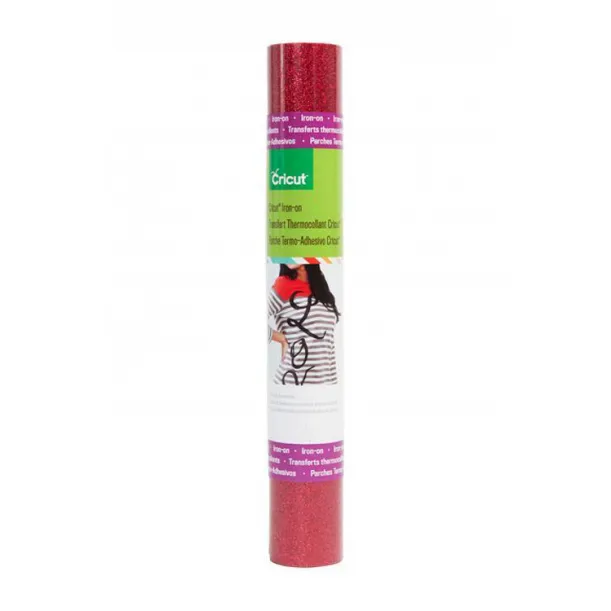2007683 - Cricut Glitter Iron-On 30x48cm (Red)