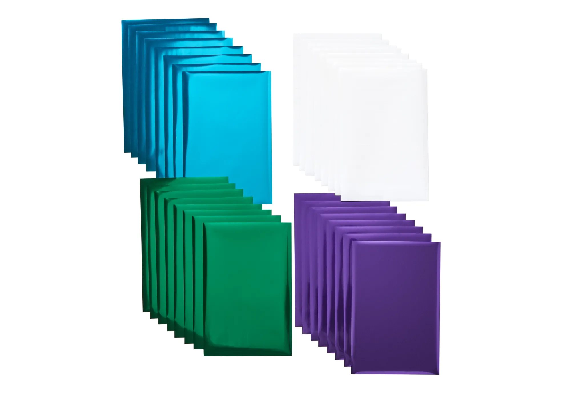 2008715 - Cricut Transfer Foil Sheets Sampler 10x15cm 24 sheets (Jewel)