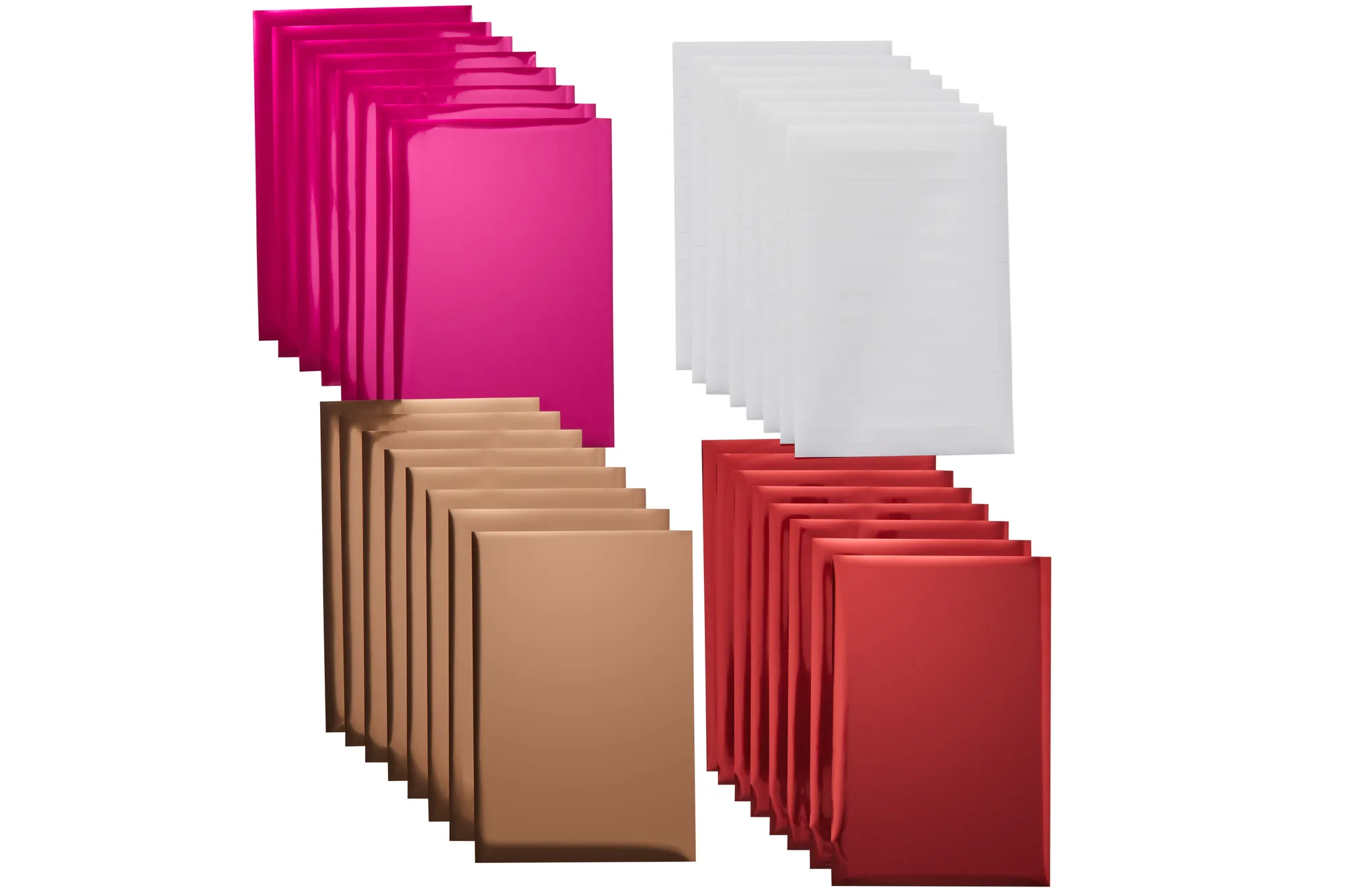 2008717 - Cricut Transfer Foil Sheets Sampler 10x15cm 24 sheets (Ruby)