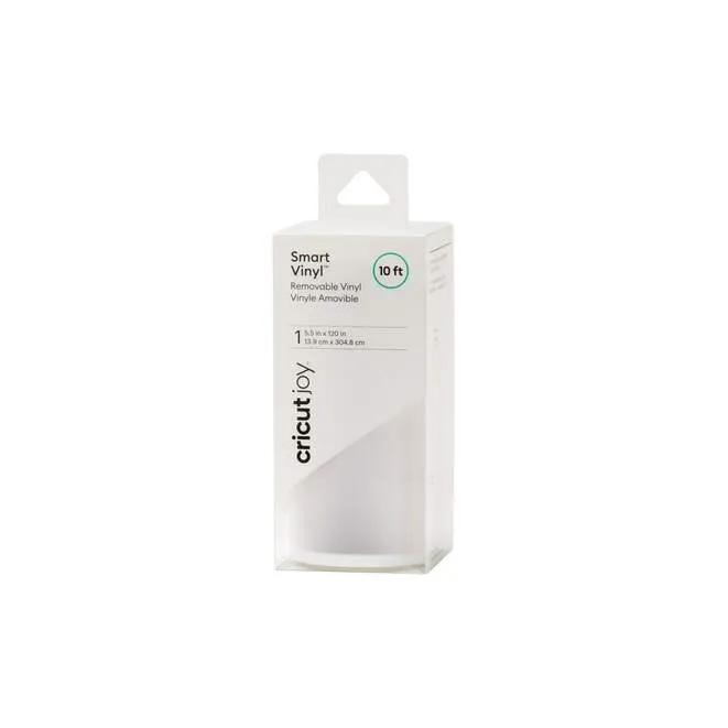 2008812 - Cricut Joy Smart Vinyl – Removable Value Roll 13.9x304.8 cm (White)