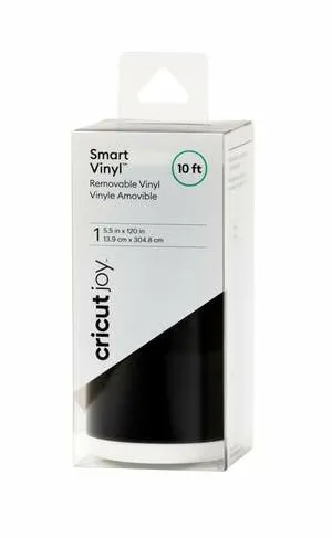 2008819 - Cricut Joy Smart Vinyl – Removable Value Roll 13.9x304.8 cm (Black)