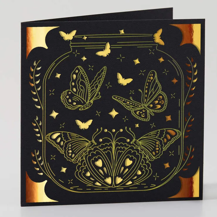 2009476 - Cricut Insert Cards Foil Celebration R10 8.9x12.4cm 18-Pack