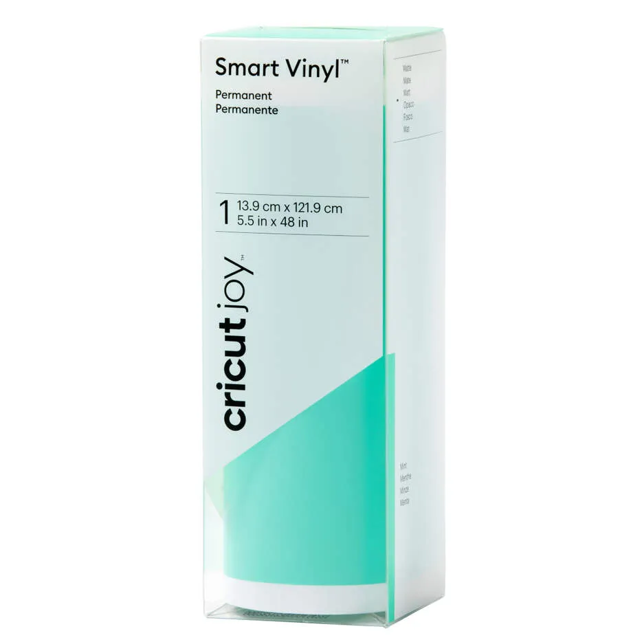 2009840 - Cricut Joy Permanent Smart Vinyl Mint 13.9x121.9cm