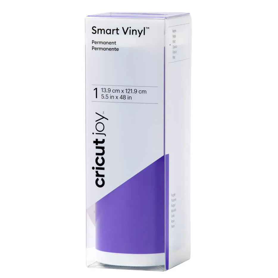 2009842 - Cricut Joy Permanent Smart Vinyl Purple 13.9x121.9cm