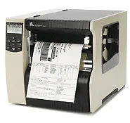 Zebra TT Printer 220Xi4; 203dpi; Euro/ UK cord; Swiss 721 font; Serial; Parallel; USB; Int 10/100; Rewind with Peel; Bifold Medi