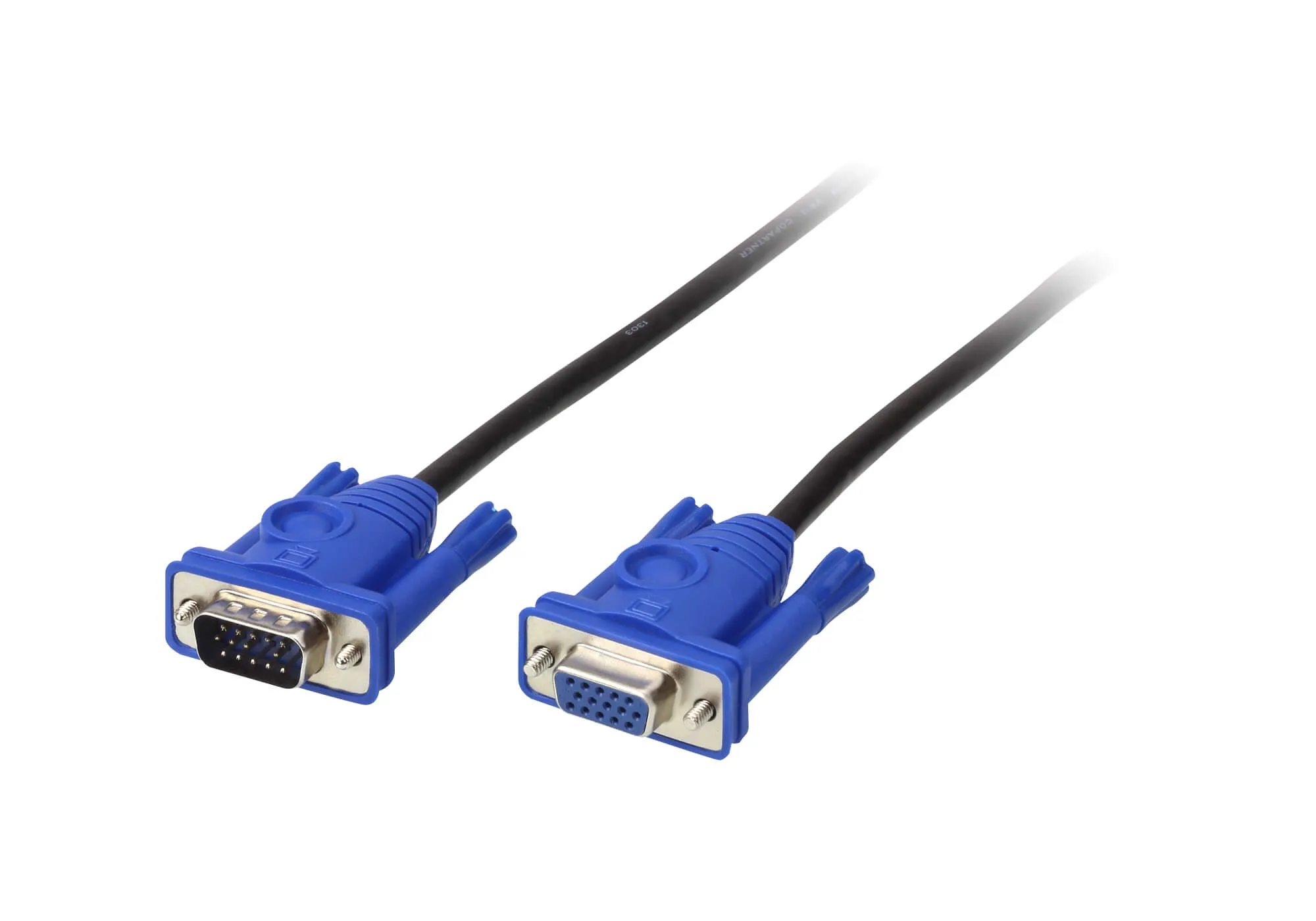 ATEN 1.8M VGA Cable - VGA cable with 15-pin female input and male output