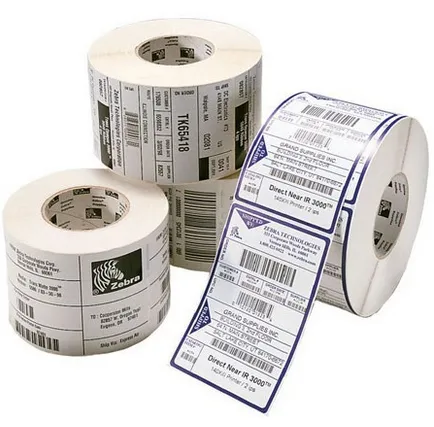 Zebra Tag; Polyolefin; 25x229mm; Thermal Transfer; 8000T Extra Tuff 180 Tag; 76mm Core