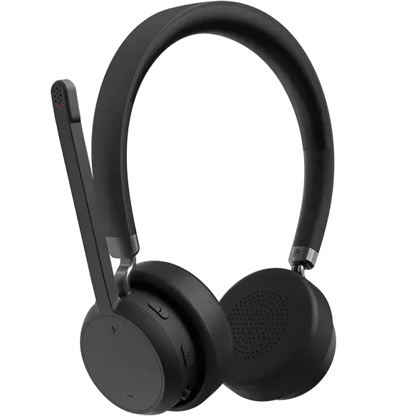 Lenovo Wireless Stereo Headset | BT 5.3 with Dual Connection|Up To 60 Hours of Playback | 2yr Carry In