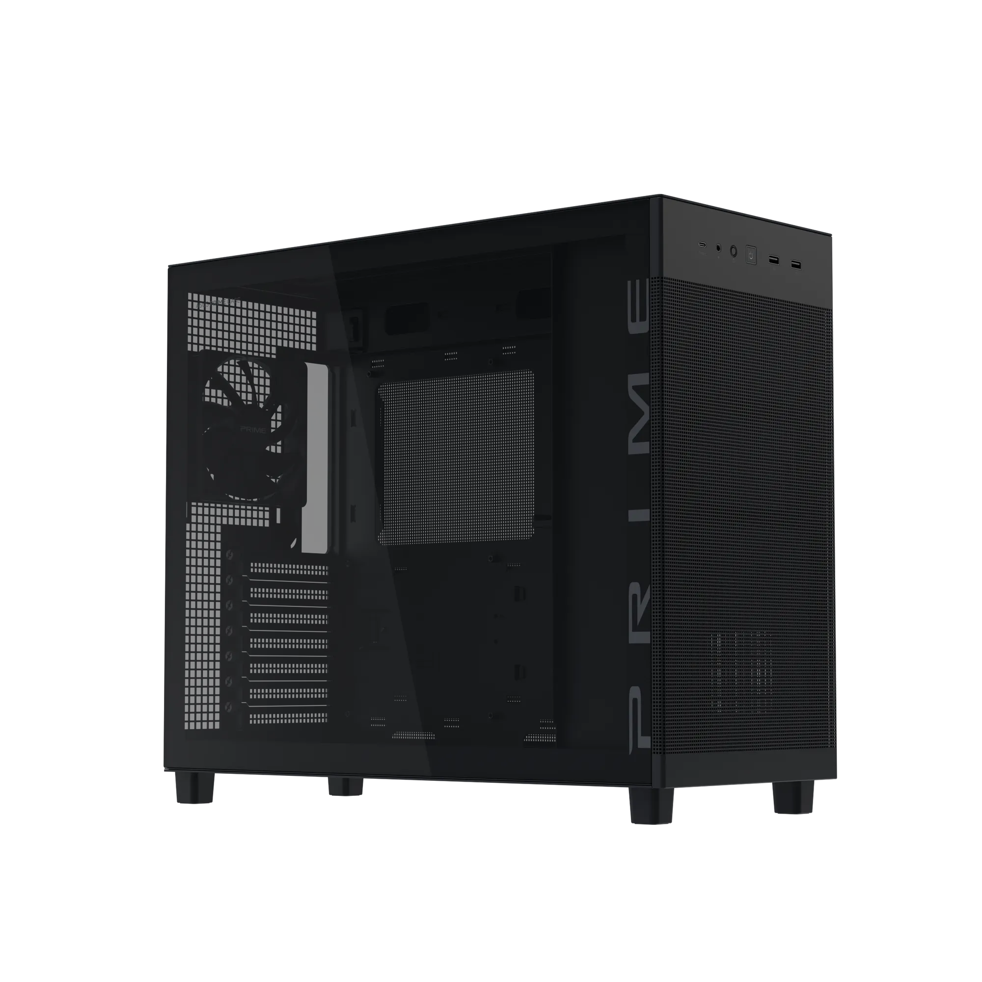 Asus Chassis/ATX/m-ATX/Mini-ITX/ 2x2.5in;1x2.5/3.5in/ Top Radiator:120/140/240/280/360mm/Dimensions:215x425x485 mm