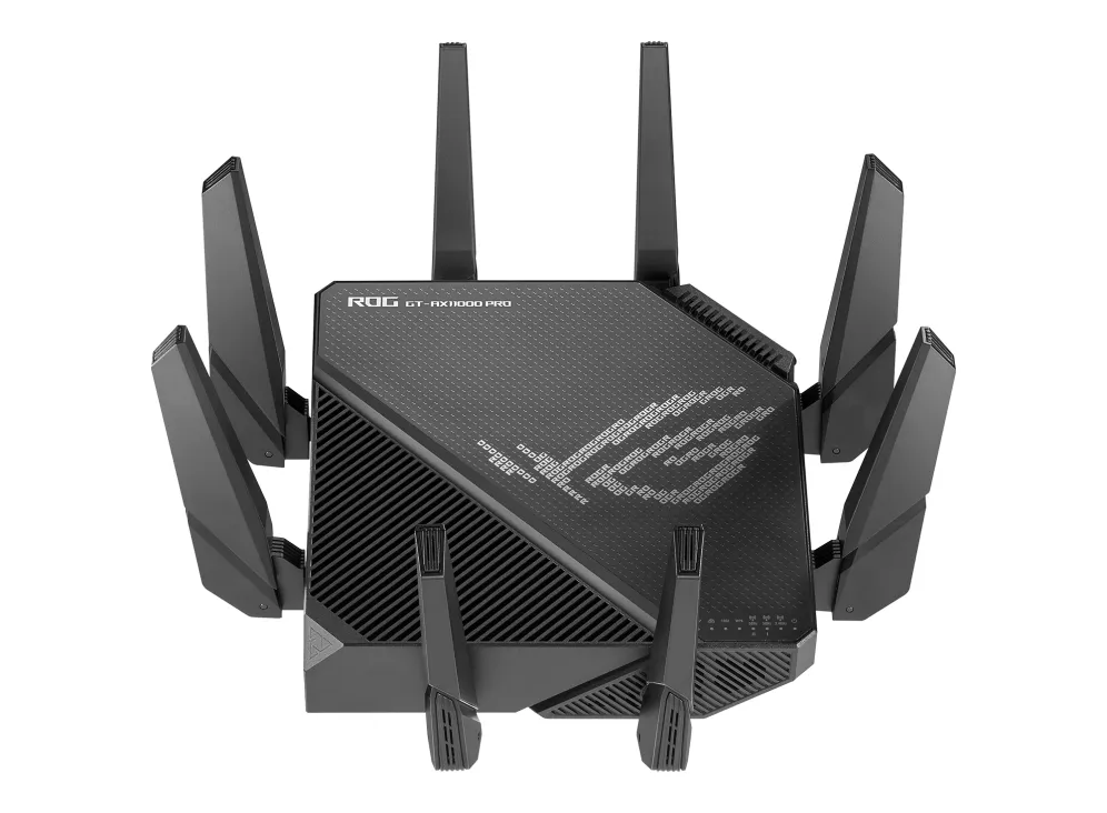 Asus ROUTER/Gaming/2.4GHz 4x4 upto 1148Mbps/5GHz-2 4x4 upto 4808Mbps/2xWAN/4xLAN/2xUSB/AiMesh/AiProtection/VPN/90IG0720-MU2A00