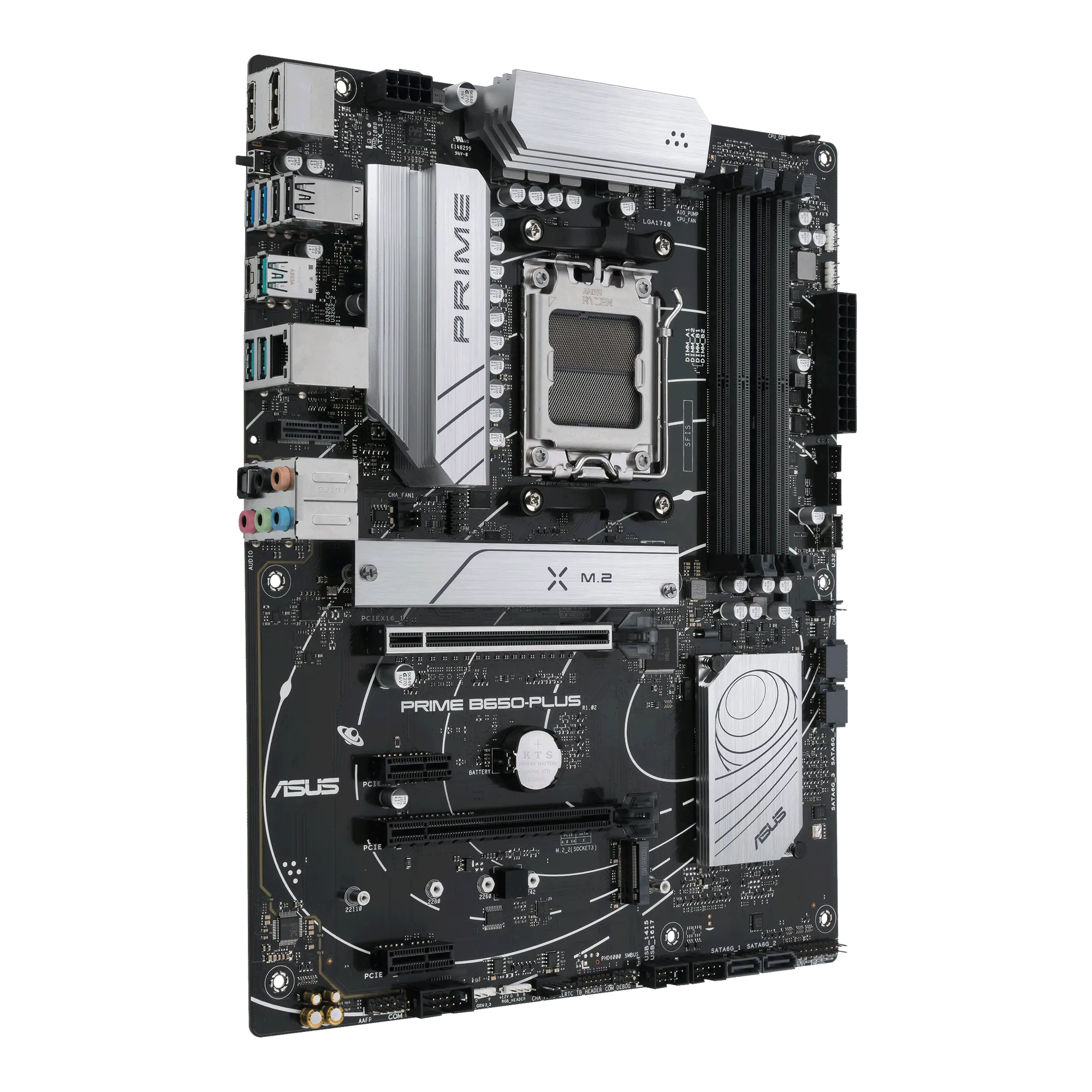 Asus Motherboard/ATX/AM5/4xDIMM/Max.128GB/DDR5/1xDP/1xHDMI/1xPCIe 4x16/1xPCIe4x16/2xPCIe4x1/2xM.2/4xSATA/RAID/