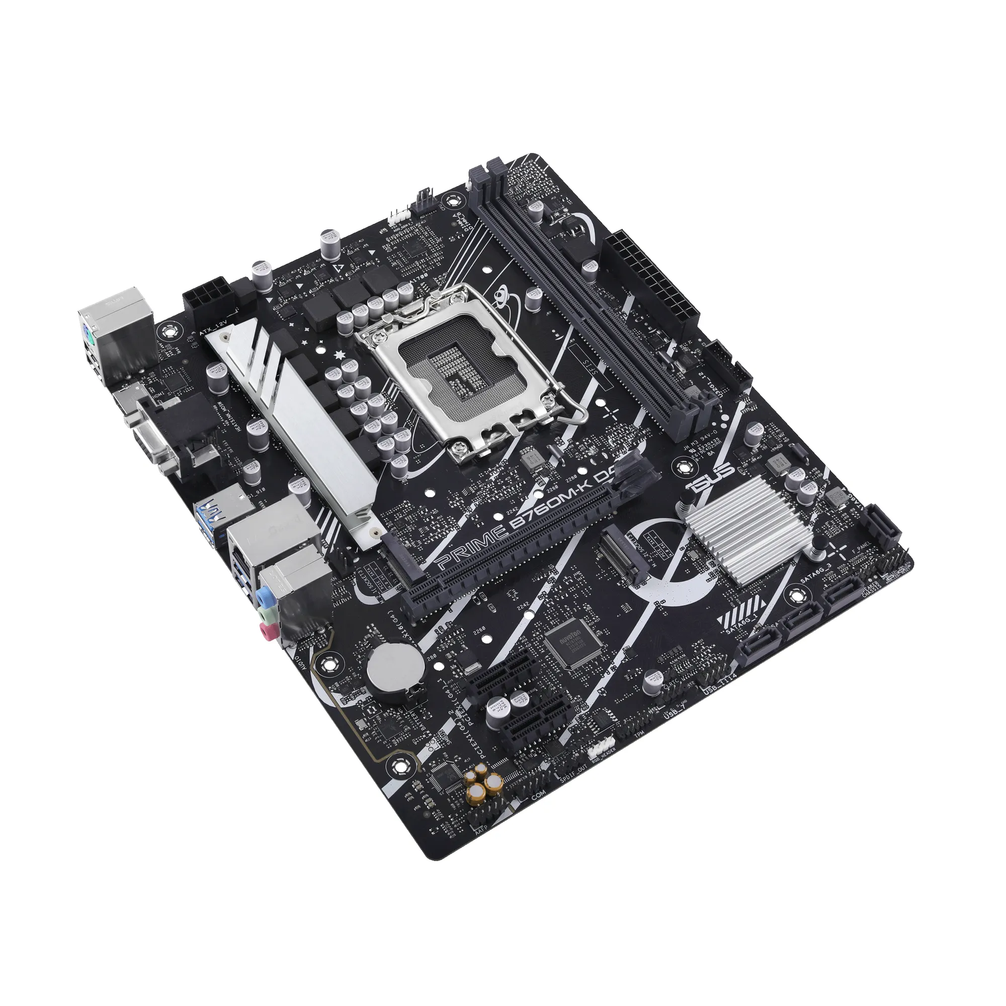 Asus Motherboard/LGA1700/12/13/14thGen/2xDDR4/M.2/ 4xSATA/1xPCIe4*16/2xPCIe4*1/1xHDMI/1xVGA/PS2/6xUSB