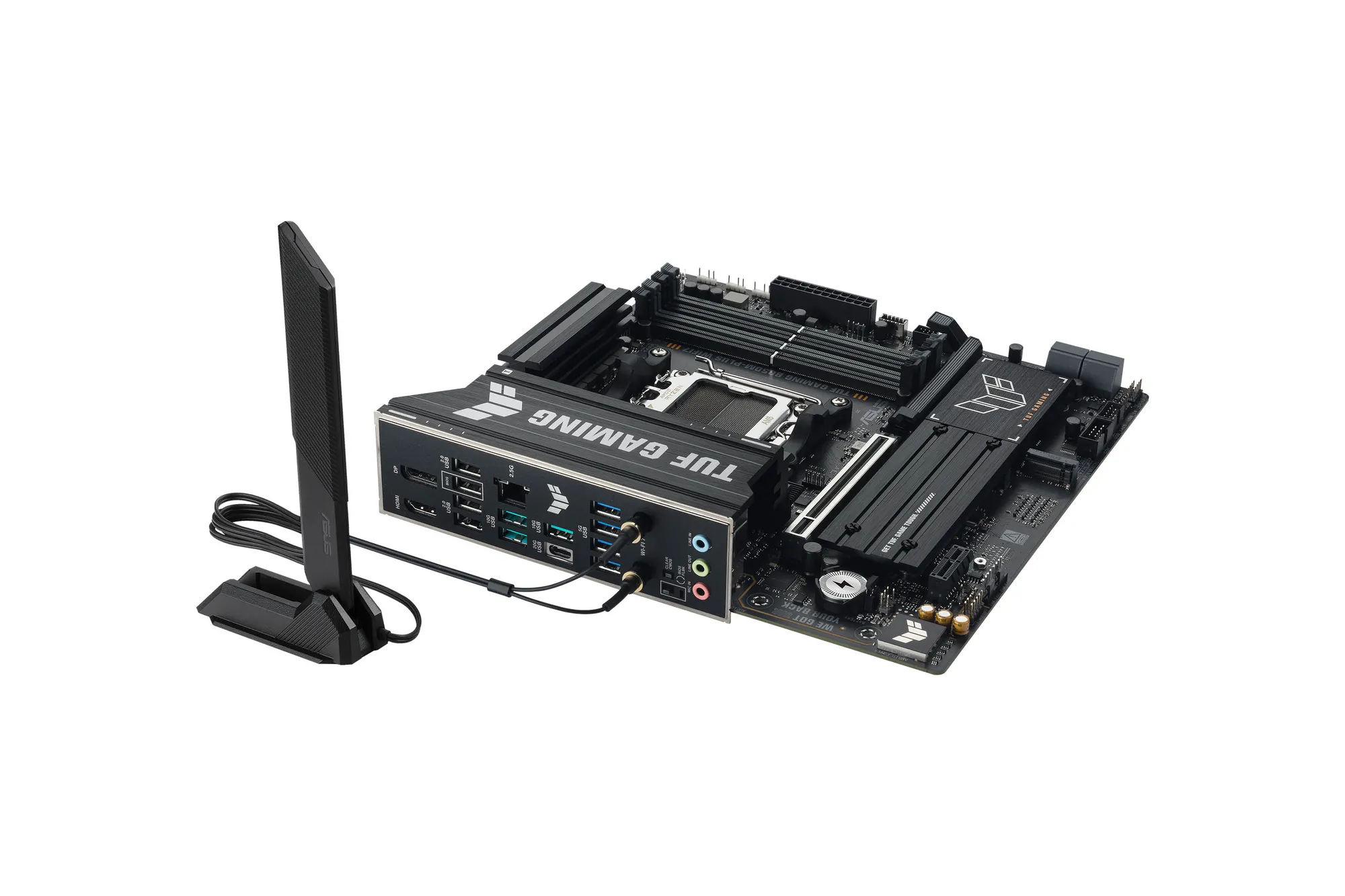 Asus Motherboard/mATX/AM5/DDR5/4xDIMM/Max.256GB/1xPCIe5x16/1xPCIe4x16/1xPCIe4x1/3xM.2/4xSATA/1xDP/1xHDMI/RAID.