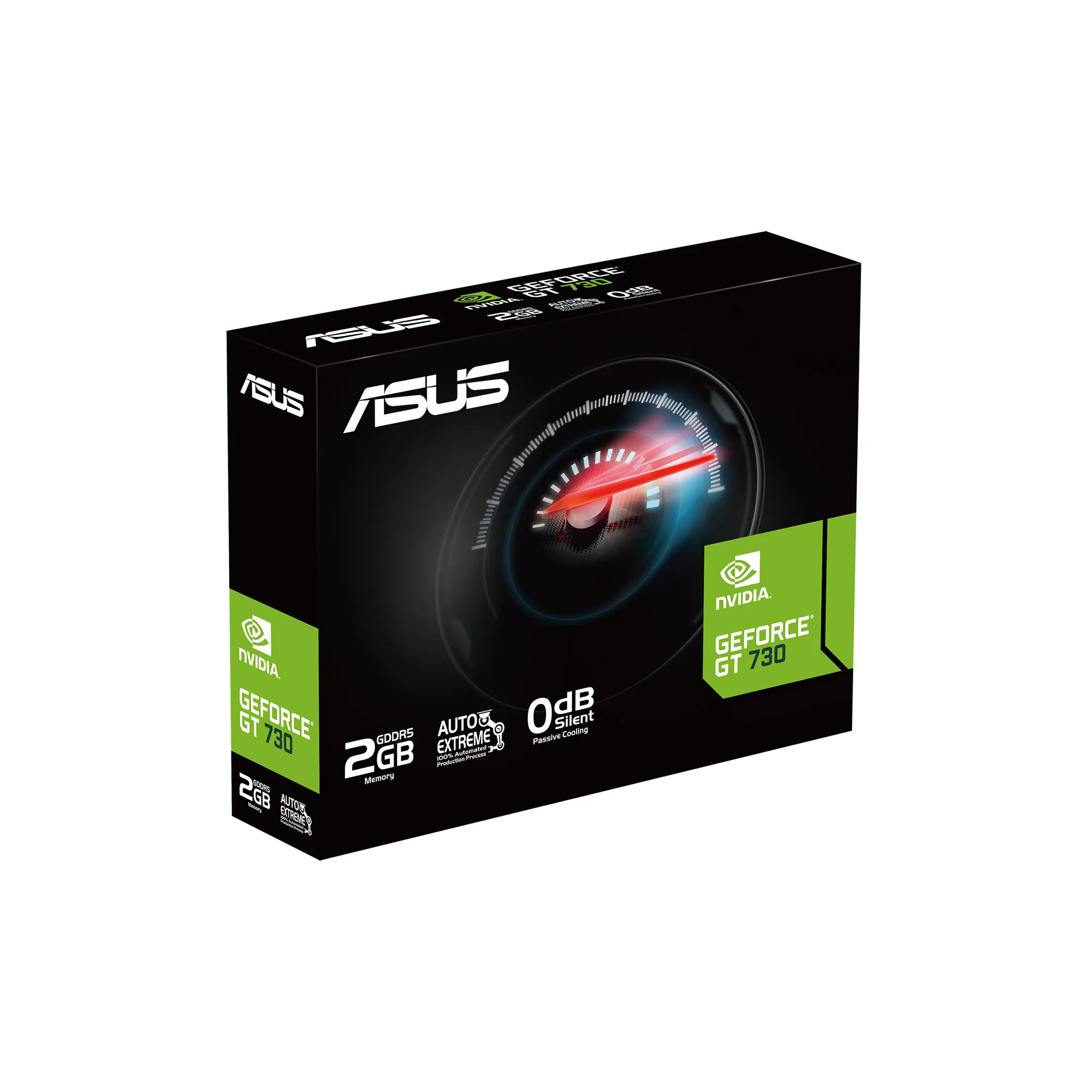 Asus Graphics Card/NVIDIA/PCIe2.0/2GB GDDR5/4xHDMI/300w/ 14.8x10.5x1.8cm. - PCIe X1 Slot