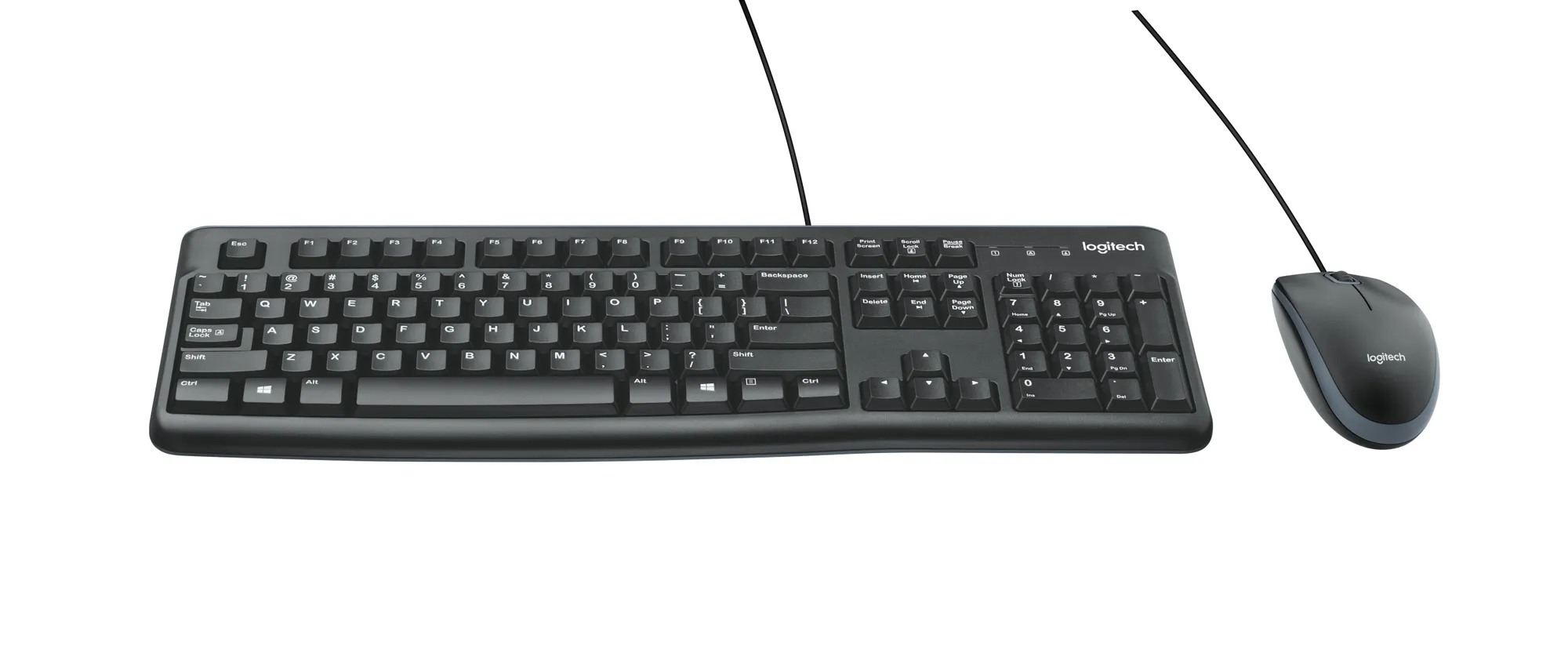 920-002562 - LOGI MK120 Corded Keyboard and Mouse Combo spill resistant