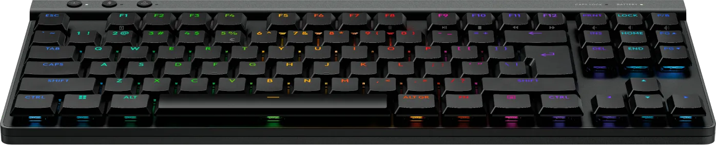 Logitech G515 LIGHTSPEED TKL Wireless Gaming Keyboard - BLACK - US INT'L - 2.4GHZ/BT - N/A