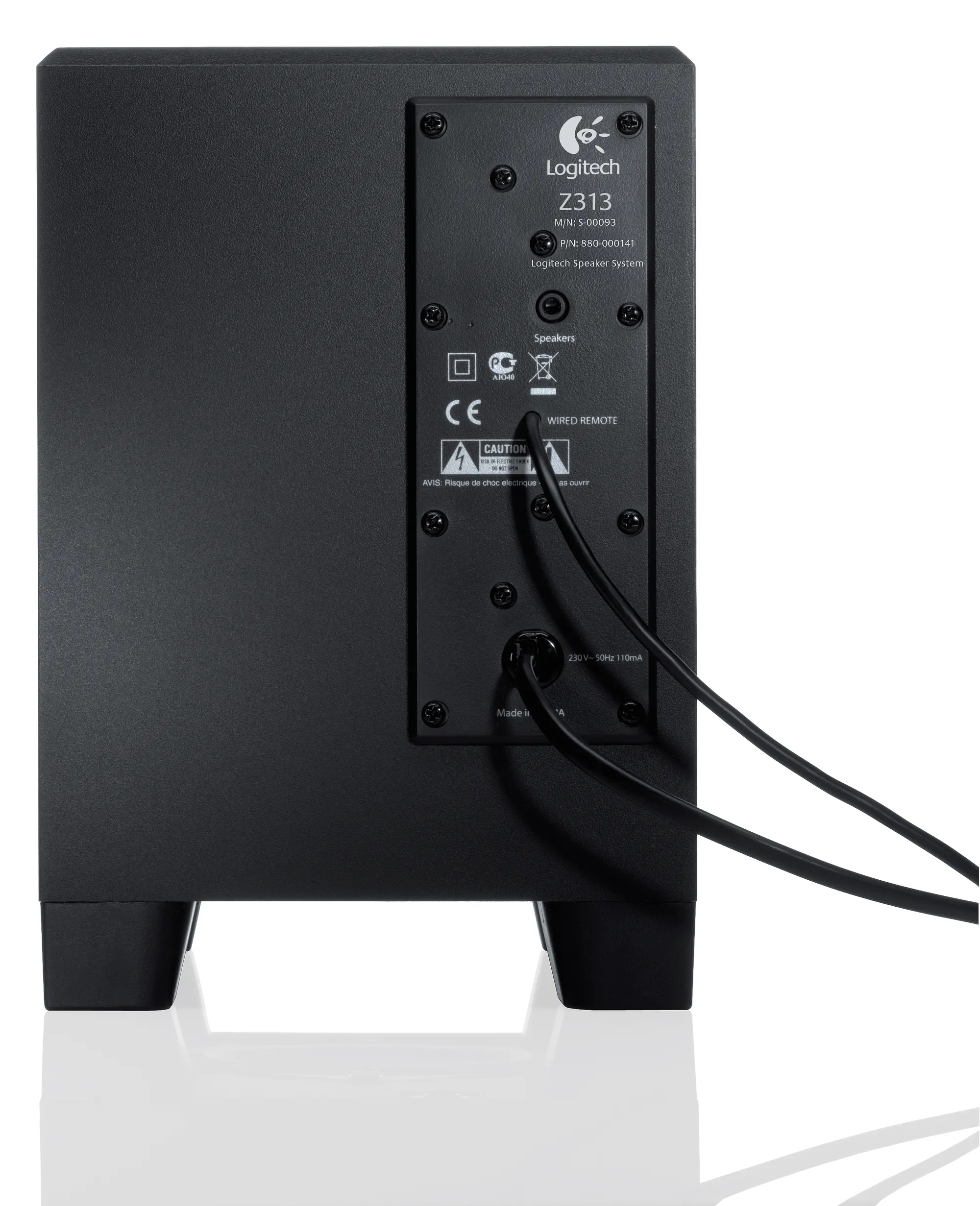 Logitech Z313 Speaker System with Subwoofer; 25 Watts