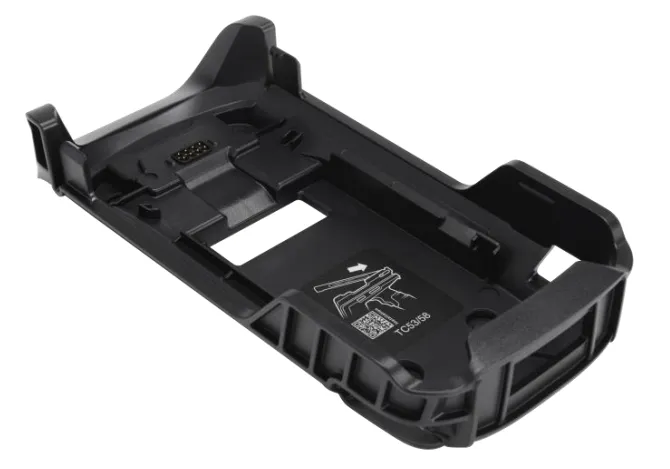 Zebra Sled adapter with e-Connex for direct wired connection allows TC53 / TC58; TC53e / TC58e / TC53e-RFID devices to be mounte