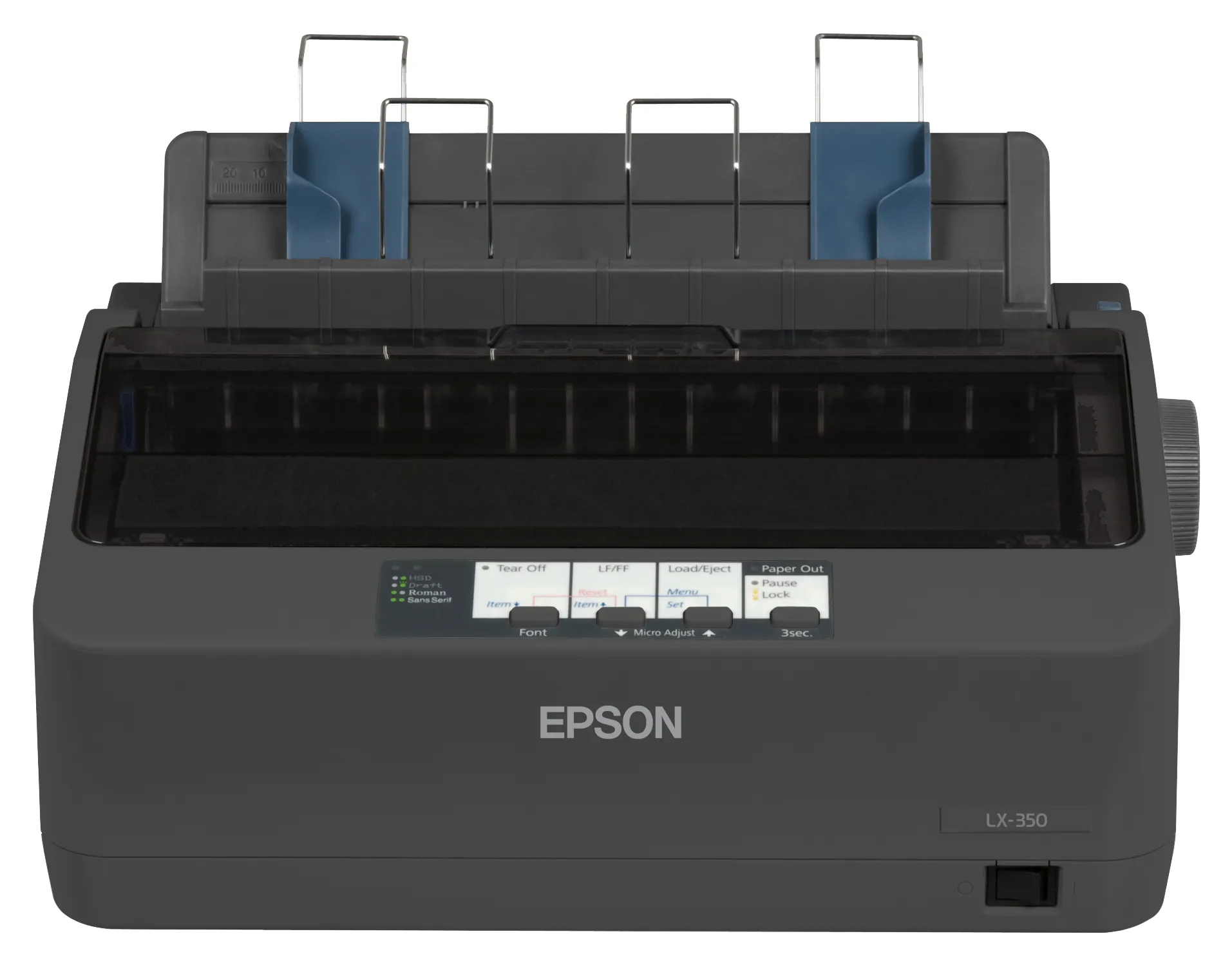 C11CC24031 Epson LX-350 Dot Matrix Printer; 80 col; 9 Needles; RS-232; Bidirectional parallel; USB 2.0; 24 months Carry in