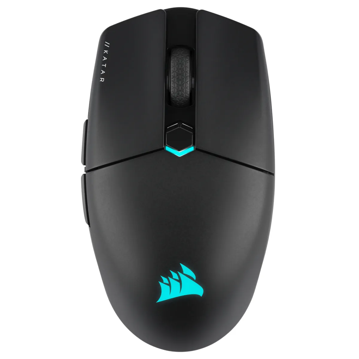 Corsair KATAR ELITE Wireless Ultra-Light Gaming Mouse; 26000 DPI; Black.