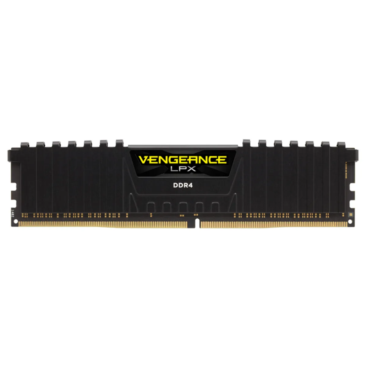 Corsair VENGEANCE® LPX 16GB (1 x 16GB) DDR4 DRAM 3200MHz C16 Memory Kit - Black.