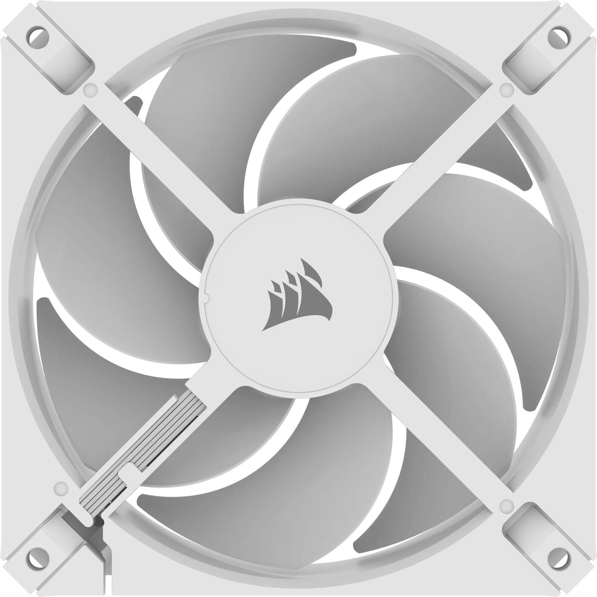 CORSAIR iCUE AR120 Digital RGB 120mm PWM Fan Triple Pack - White