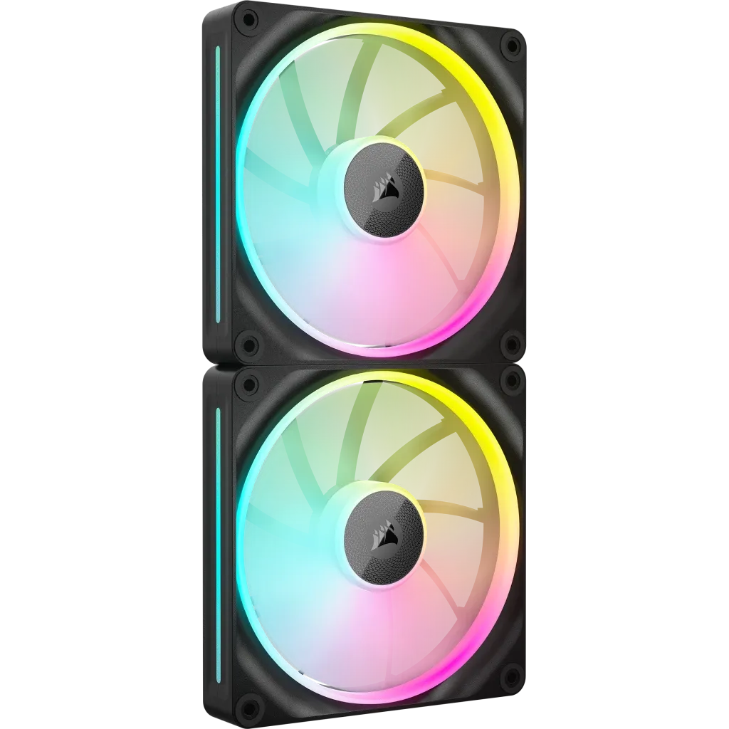 Corsair LX RGB Series; iCUE LINK LX140 RGB; 140mm Fan; Dual Pack; iCUE LINK System Hub Included