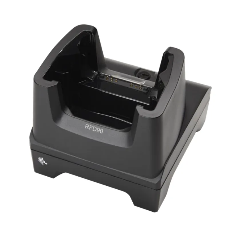 Zebra RFD90; 1 Device Slot/0 Toaster Slots; Charge Only Cradle with support for TC51/52/52x/52ax/56/57/57x. Requires Power Suppl