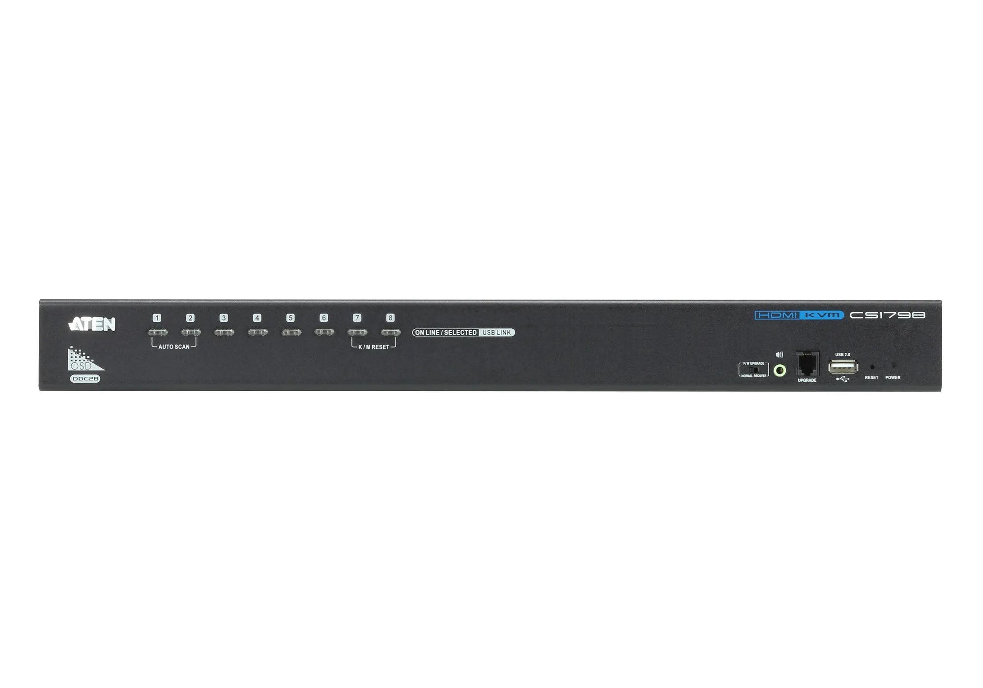 ATEN 8-port HDMI KVM Switch8-Port USB HDMI KVM Switch/W/(US/EU/OUT) CORD ATEN