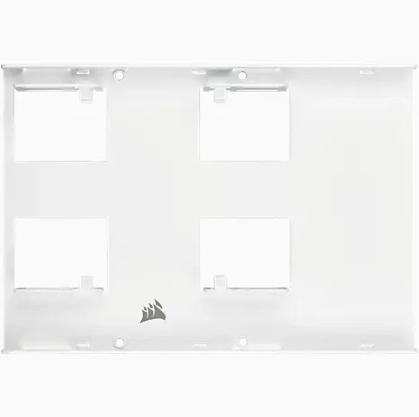 Corsair Dual SSD Mounting Bracket (white) - CSSD-BRKT2W