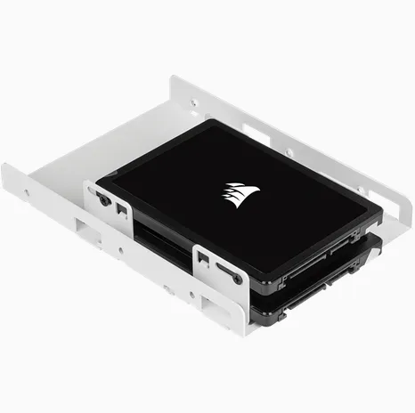 Corsair Dual SSD Mounting Bracket (white) - CSSD-BRKT2W