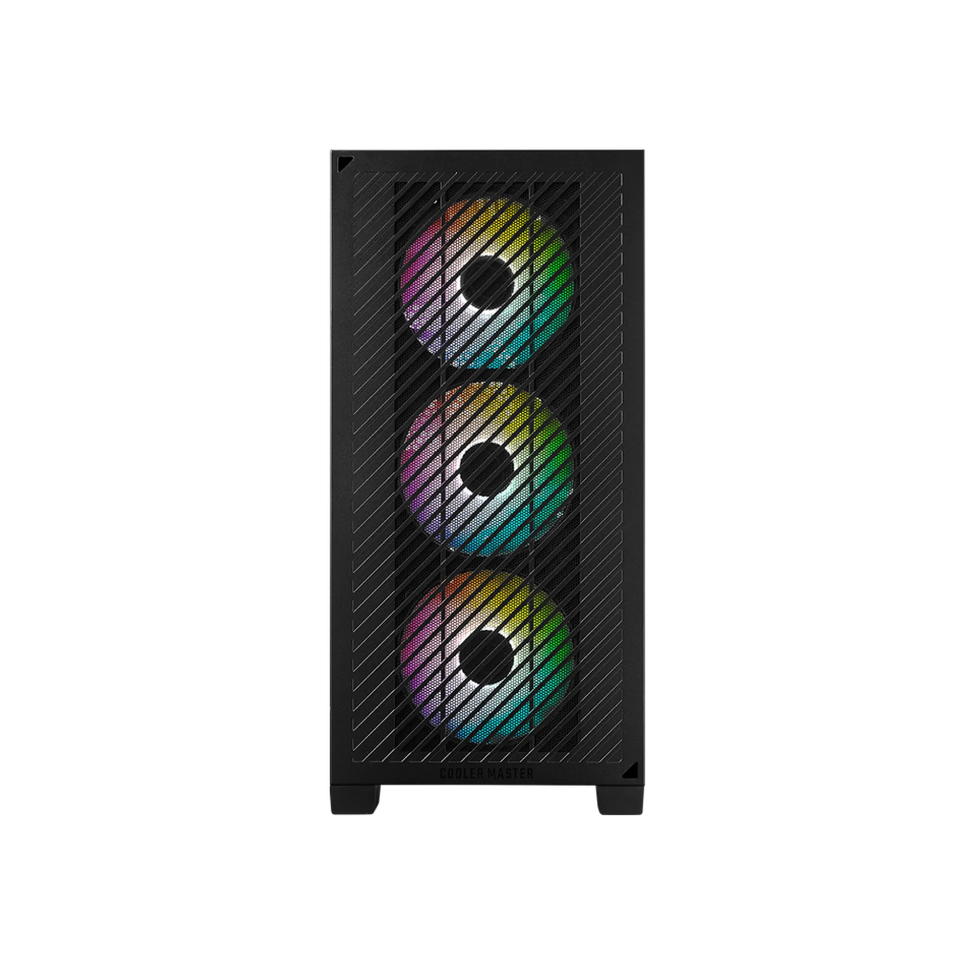 Cooler Master Masterbox Elite 301 Mirco-ATX Airflow PC with pre-installed 3x 120mm RGB fans case