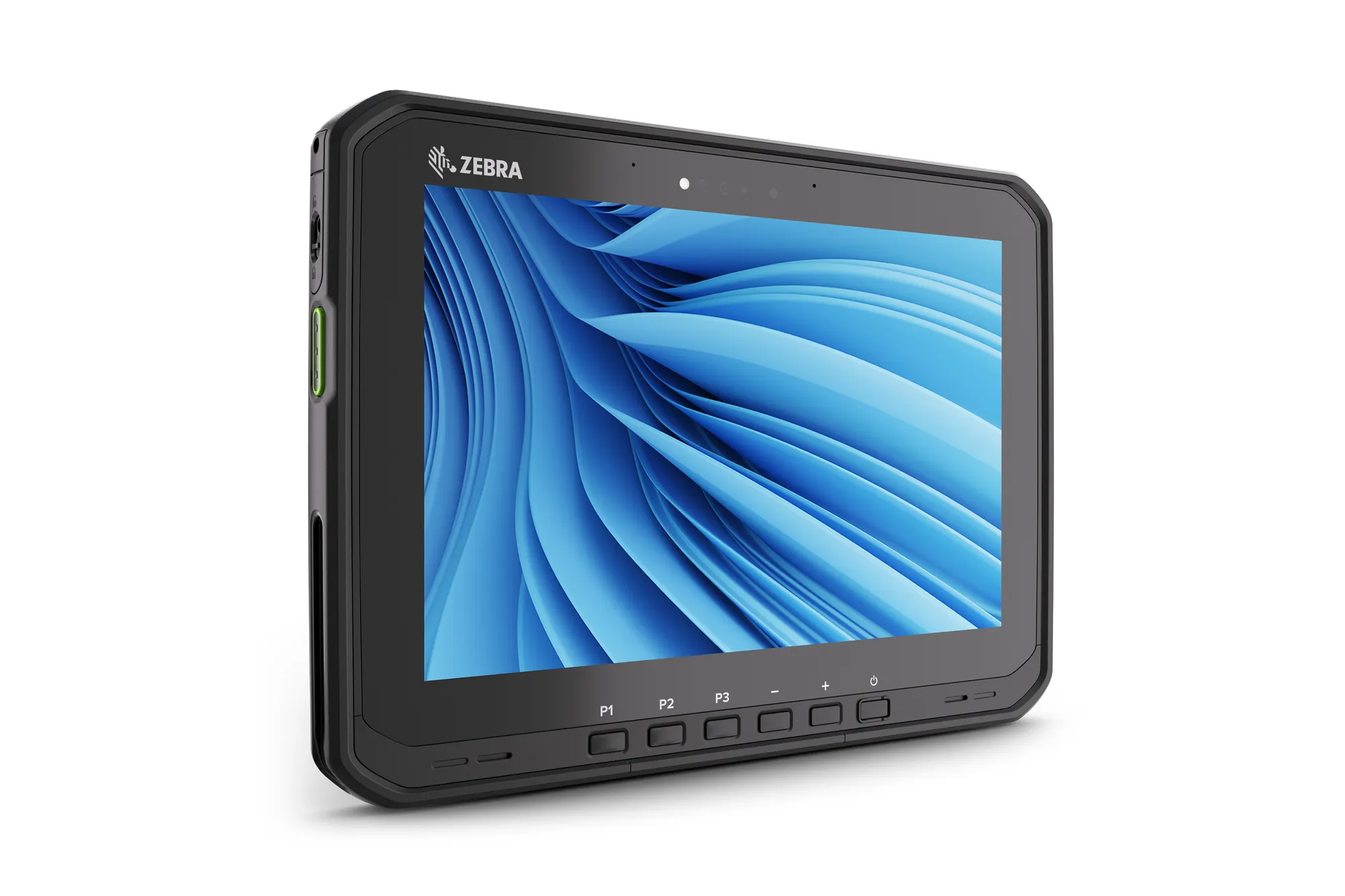Zebra ET65W; 1 physical SIM and 1 eSIM; Intel Core Ultra 5; 16/256 GB RAM/SSD; Windows Pro; Standard Battery