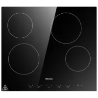 Hisense HHU60CEEC 4 Burner ceramic hobs; 220-240V 50Hz; Touch control; Residual Heat indicator; Child safety lock