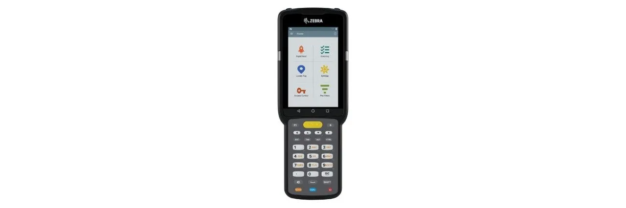 Zebra MC3390XR UHF RFID GUN; LINEAR ANTENNA; 802.11 A/B/G/N/AC; SE4850 EXTENDED RANGE 2D IMAGER; 29 KEY; EXTENDED CAPACITY BATTE