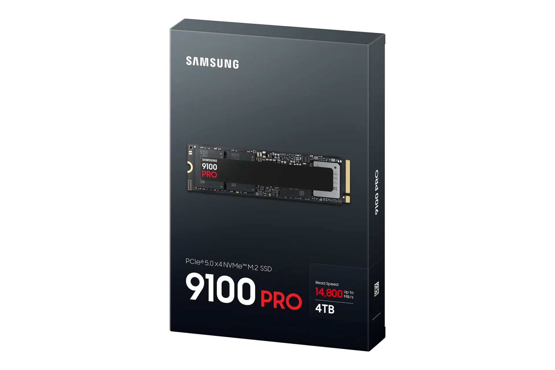 Samsung MZ-VAP4T0BW 9100 PRO 4 TB NVMe SSD - Read Speed up to 14 800 MB/s; Write Speed to up 13 400 MB/s; Random Read up to 2 25