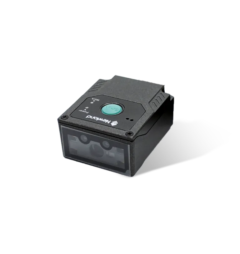 Newland FM430 Barracuda 2D CMOS Mega Pixel Fixed Mounted Reader with 2 mtr. USB extension cable. Laser Aimer; white light & IR s