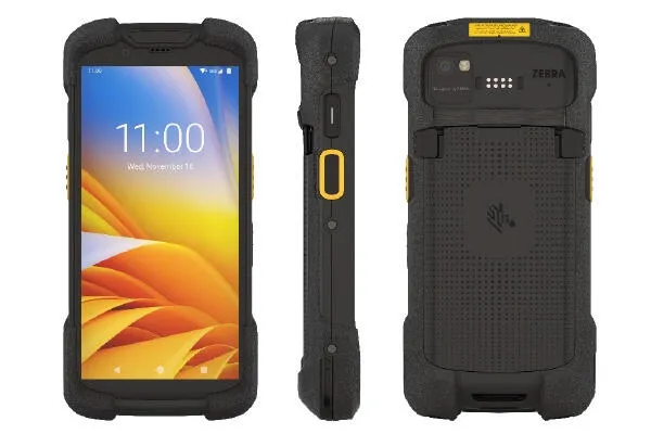 Zebra TC73; LAN; 6.0'' Display; Wi-Fi 6E; 4GB RAM/64GB flash; SE4770; 8MP front camera; 16MP rear camera; warm swap; 4680 mAh St
