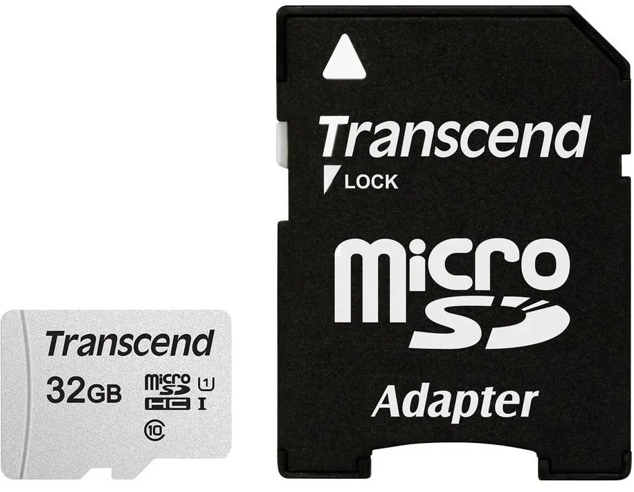 TRANSCEND 300S 32GB MICRO SD UHS - TS32GUSD300S-A