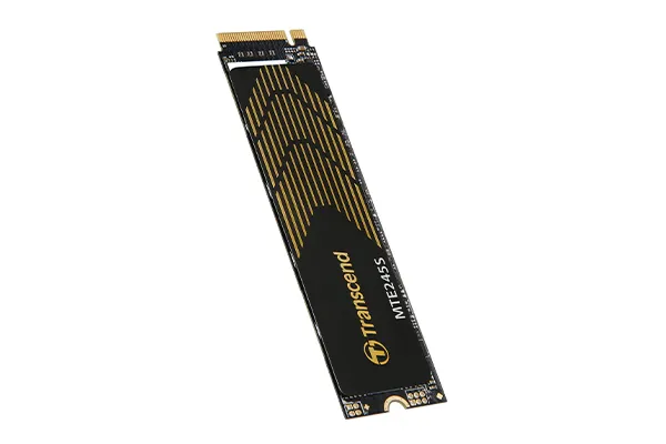 TRANSCEND 4 TB MTE245S PCI-E  GEN 4X4 M.2 NVMe 2280 SSD 3D TLC - 5300 MB/s Read 4000 MB/s Write - 2400 TBW