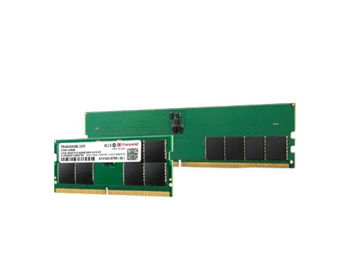 TRANSCEND 16GB DDR5-5600 UNBUFFERED DESKTOP LONG DIMM 1RX8 CL46  (2Gx8)x8