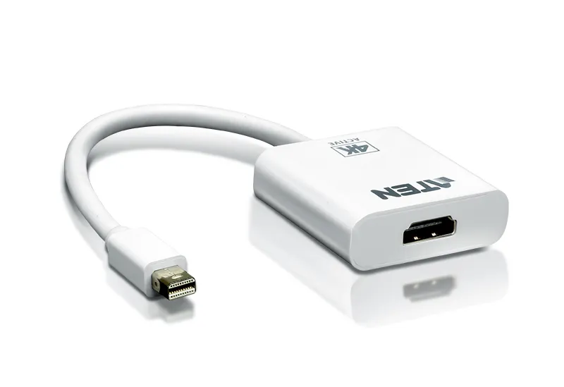 ATEN Mini DisplayPort to 4k HDMI Adapter