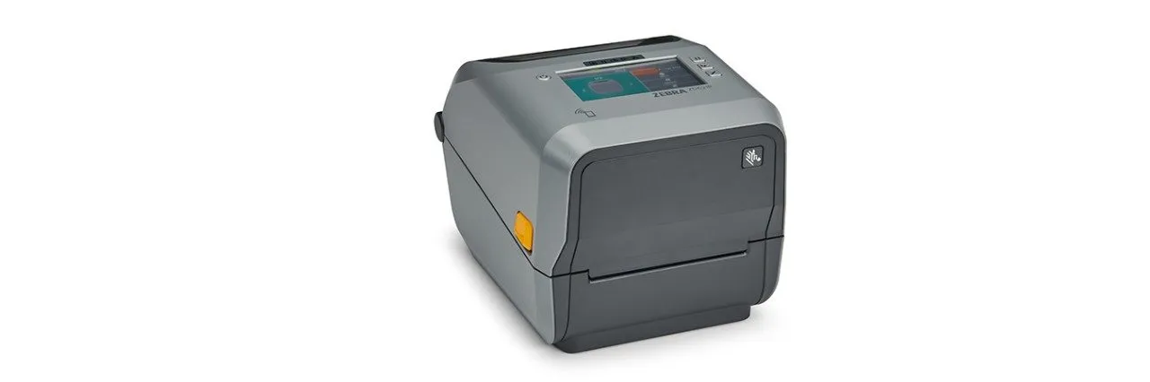 Zebra Thermal Transfer Printer (74/300M) ZD621R; Color Touch LCD; 203 dpi; USB; USB Host; Ethernet; Serial; BTLE5; ROW; Cutter;