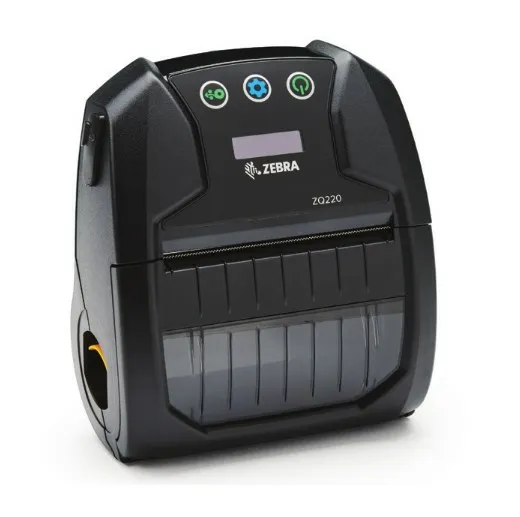 Zebra ZQ220 Plus; 80mm mobile printer; receipt & label; BT5.0; NFC; CPCL & ESC-POS; USB cable and charging; Belt clip; English/L