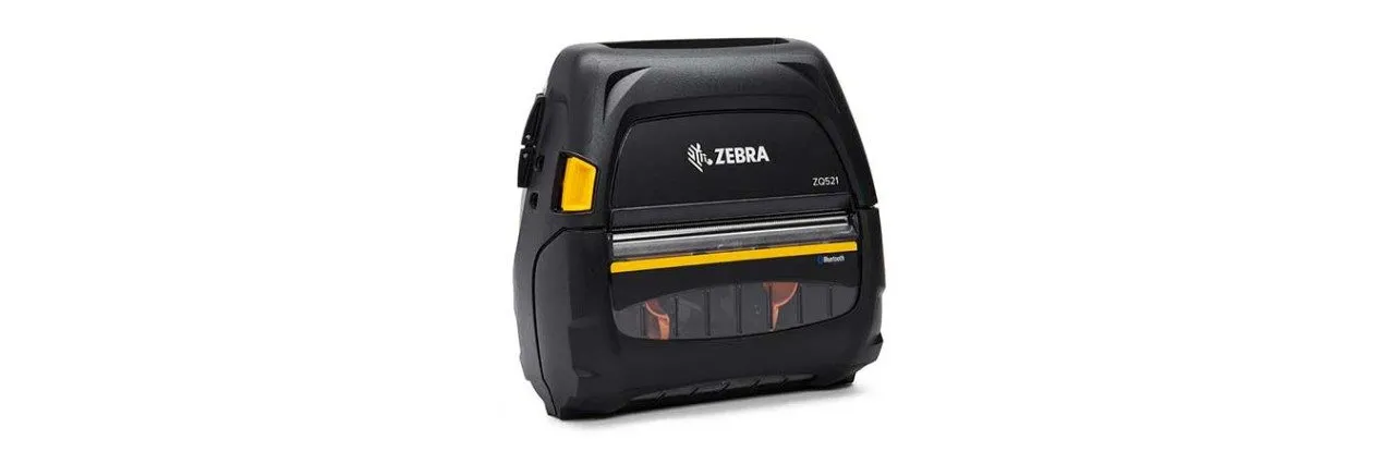 Zebra DT Printer ZQ521; media width 4.45''/113mm; English/Latin fonts; RFID; Dual 802.11ac/Bluetooth 4.X. ready; stnd battery; E