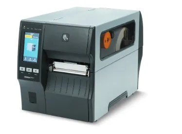 TT Printer ZT411; 4''; 203 dpi; Euro and UK cord; Serial; USB; 10/100 Ethernet; Bluetooth 4.1/MFi; USB Host; RFID UHF Encoder: R