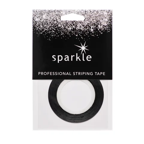 black-stripping-tape-sparkle