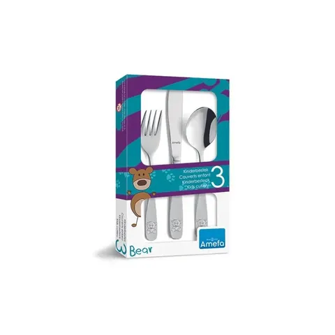 amefa-teddy-kiddies-cutlery-3-piece-set-box