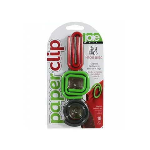 Funkilines 18 Pce Paper Bag Clips