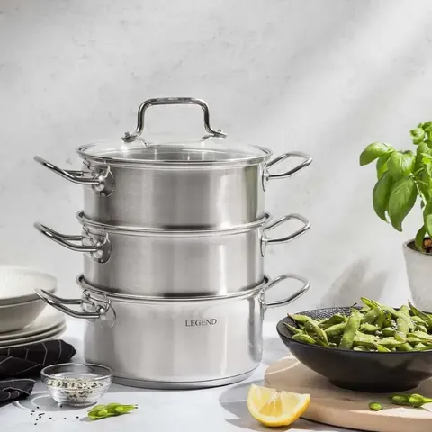 Legend Professional Chef 3 Tier Steamer Lifestyle